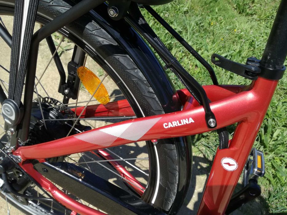 Bicicleta elétrica Neomouv Carlina, roda 26, autonomia 70km, de 2021