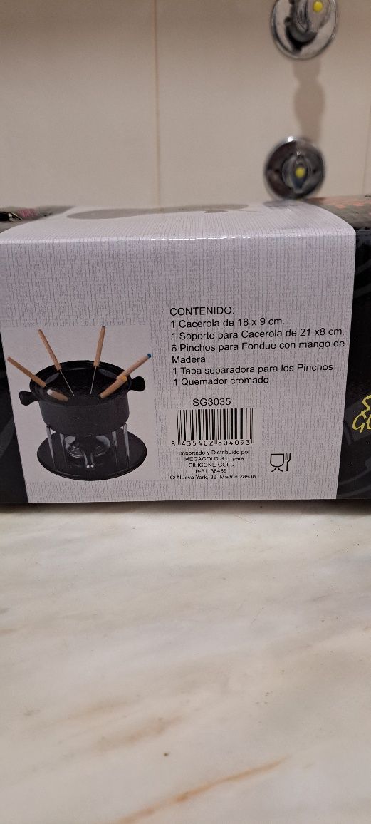 Jogo de Fondue novo
