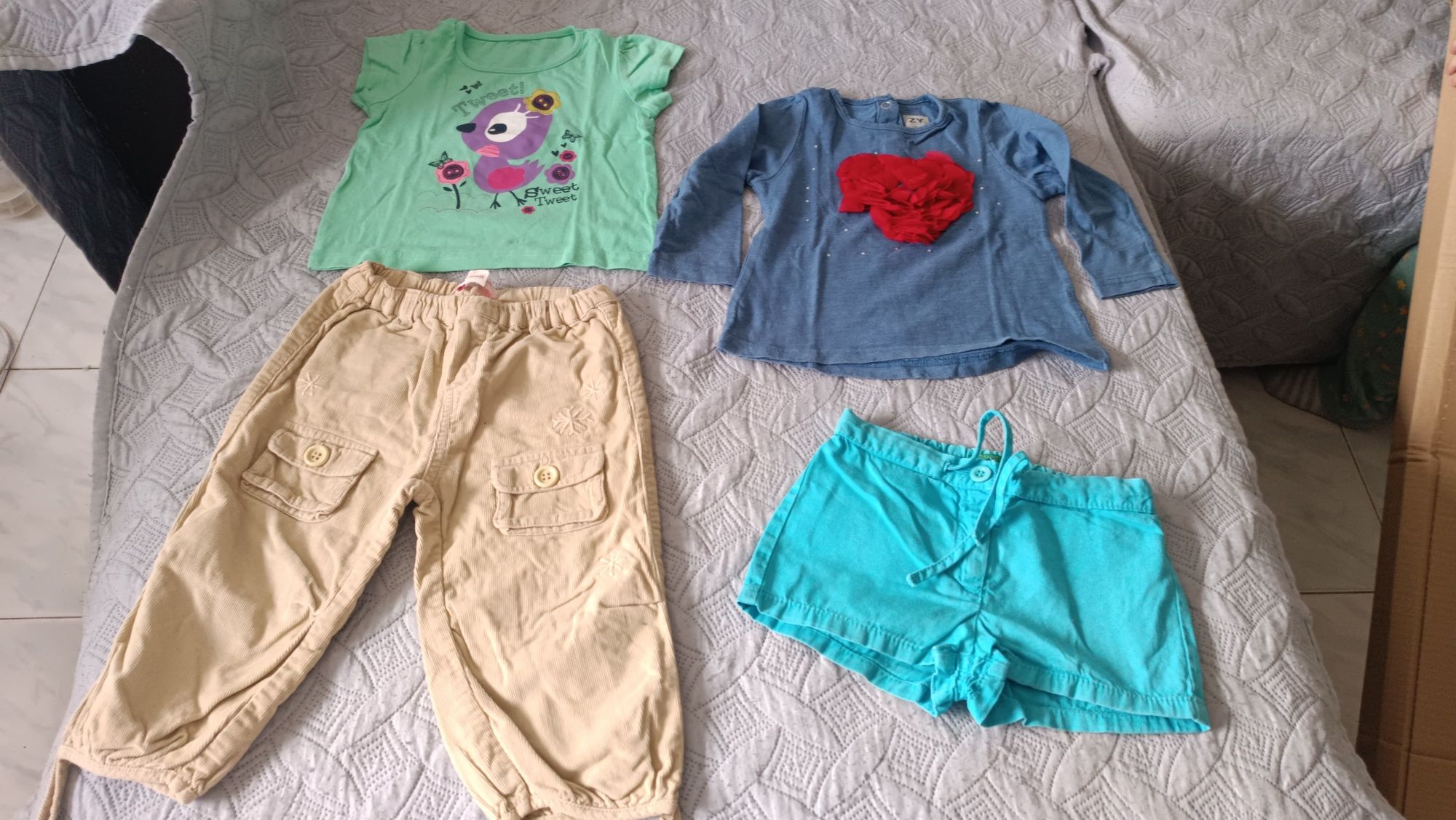 Roupa menina dos 12 aos 18 meses