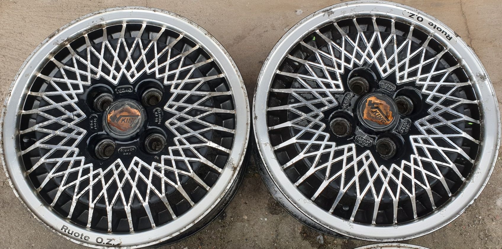 Felgi aluminiowe OZ Route 13 4x100 5.5J ET38 Felgi klasyk Alfa Vw (BBS