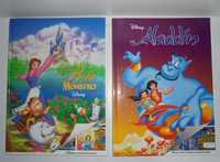 Livros antigos Disney A bela e o monstro / Aladdin Aladino
