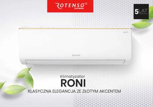 Klimatyzacja Rotenso Roni 3,5 kW z montażem 3 379 zł Promocja