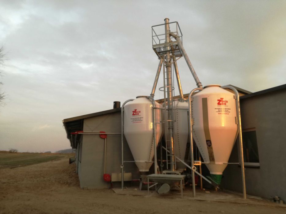 Zbiornik paszowy Silos z włókna szklanego poliestrowy 15m3; 9T