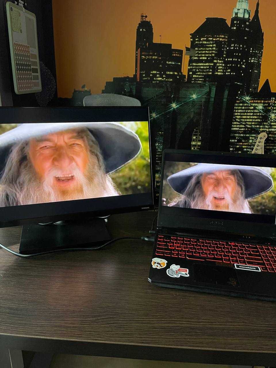Монітор Samsung 24" Full HD (IPS)