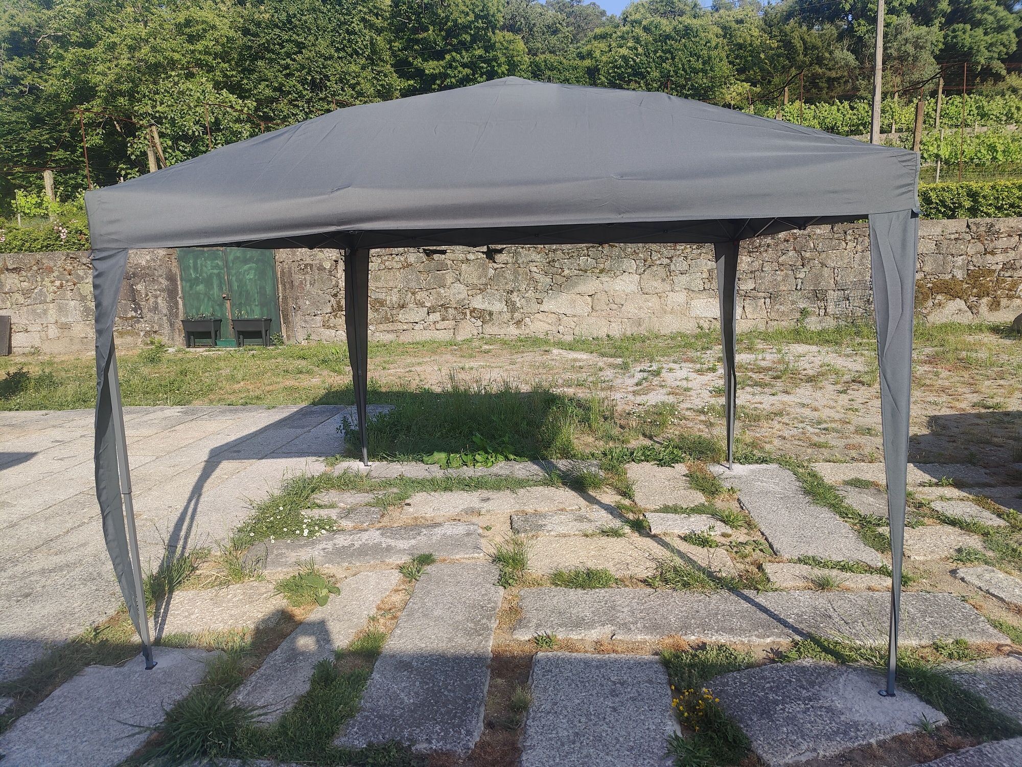 Toldo de jardim 3metros x 3 com bolsa