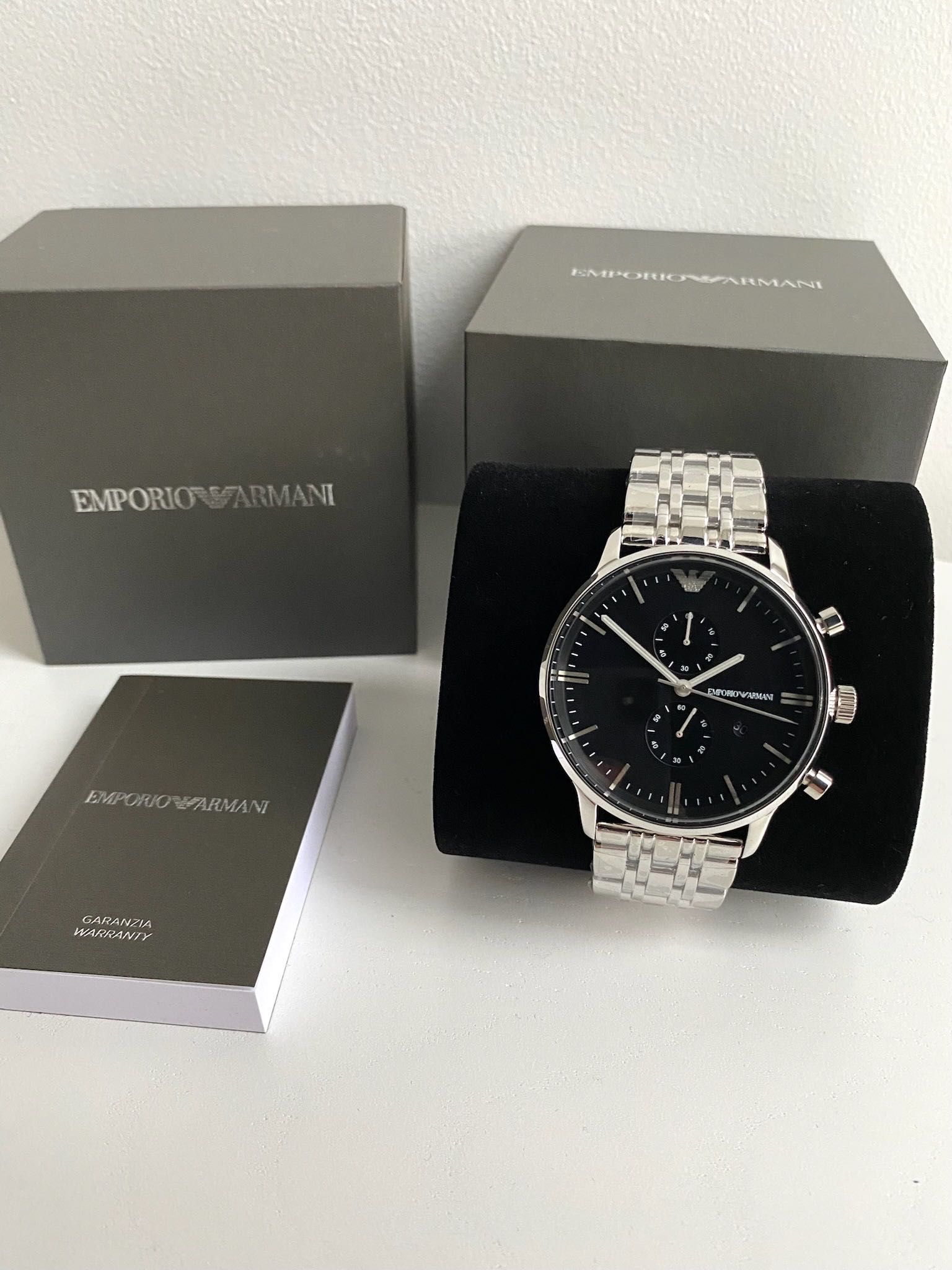 Чоловічий годинник Emporio Armani армані Мужские часы армани подарунок