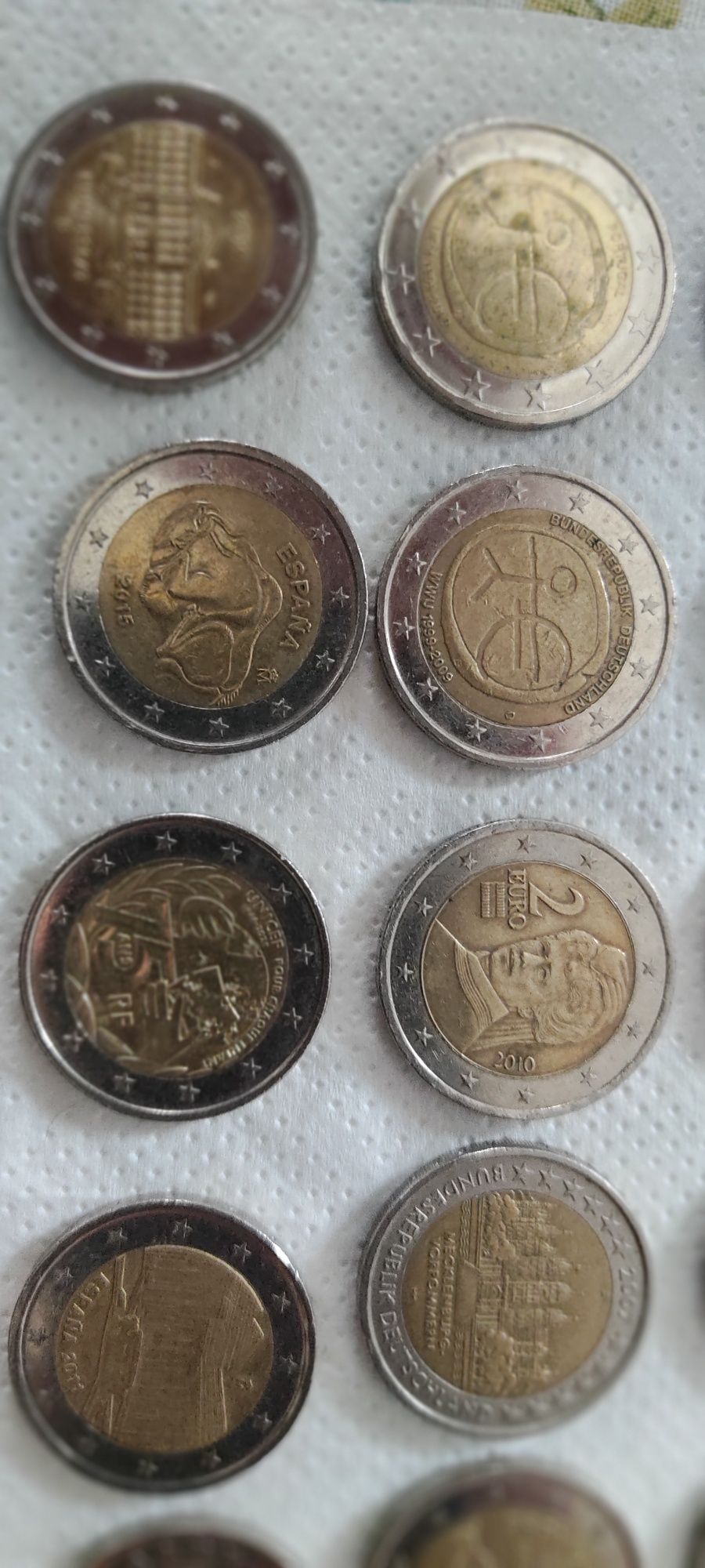 Moedas 2€ comemorativas