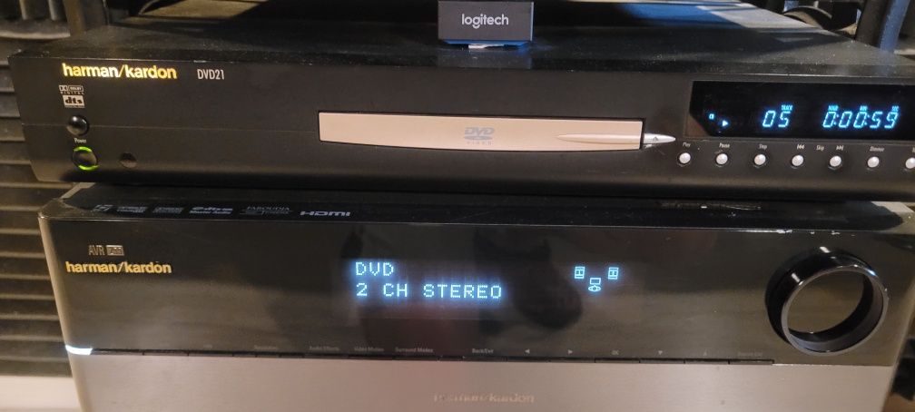 Harman / Kardon amplituner z dvd .cd.