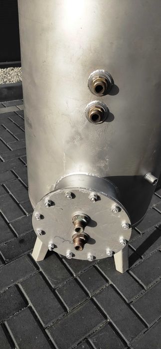 Bojler nierdzewny 300 / 500 L 2 wężownice solar UNIVERSAL