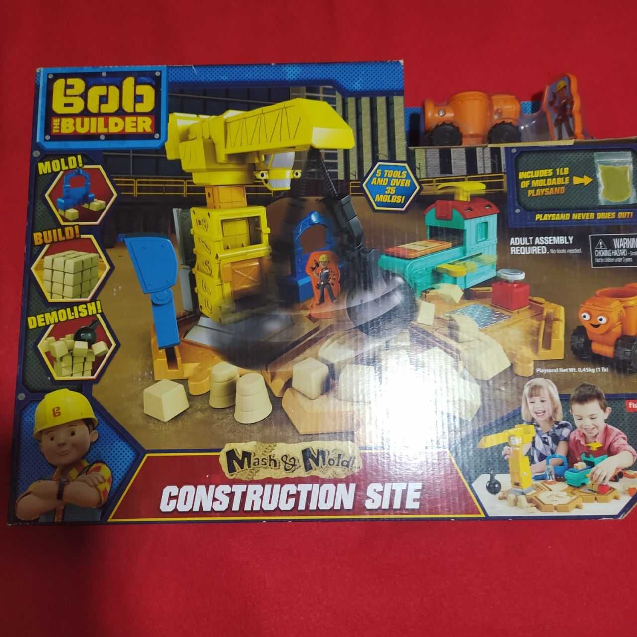 Fisher Price Строительный набор с кинетическим песком Bob Builder