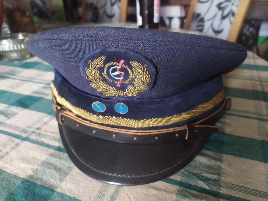 Czapka energetyka PRL nie używana