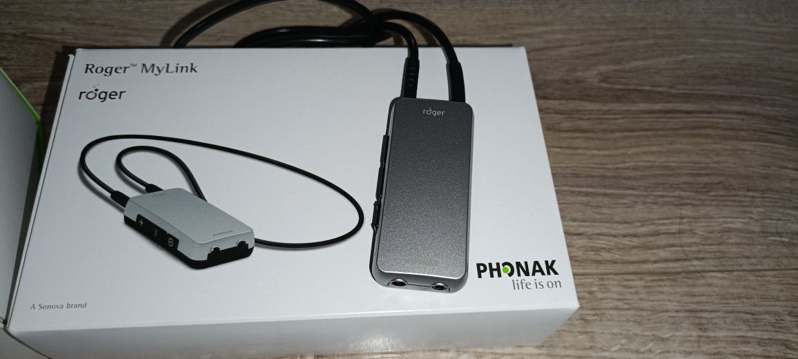 Zestaw wspomagający słuch FM phonak MyLink + ClipOn Mic