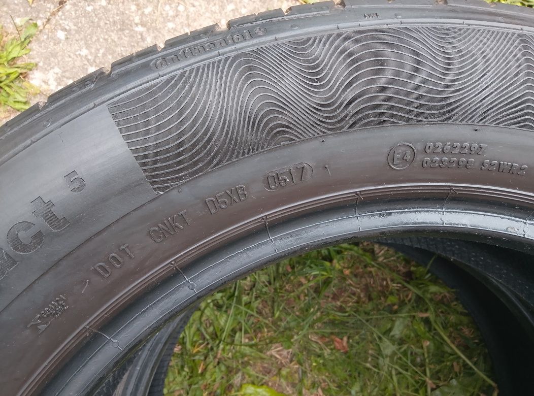 2 Opony klasy premium Continental ContiPremiumContact 5 215/60 R17 96H