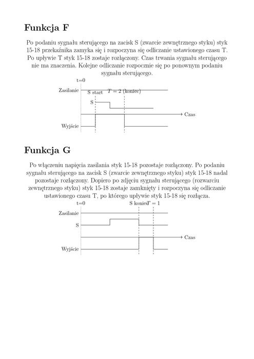 Wielofunkcyjny przekaźnik czasowy e.control.t06m