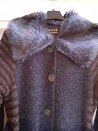 Tivoli Limited Edition płaszcz sweter na podszewce R S,M sprawdź wymia