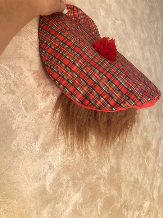 Головний убір клоуна шапка маска клоун з волоссям карнавальна маскарад