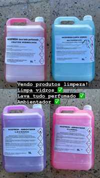 Vendo produtor de limpeza