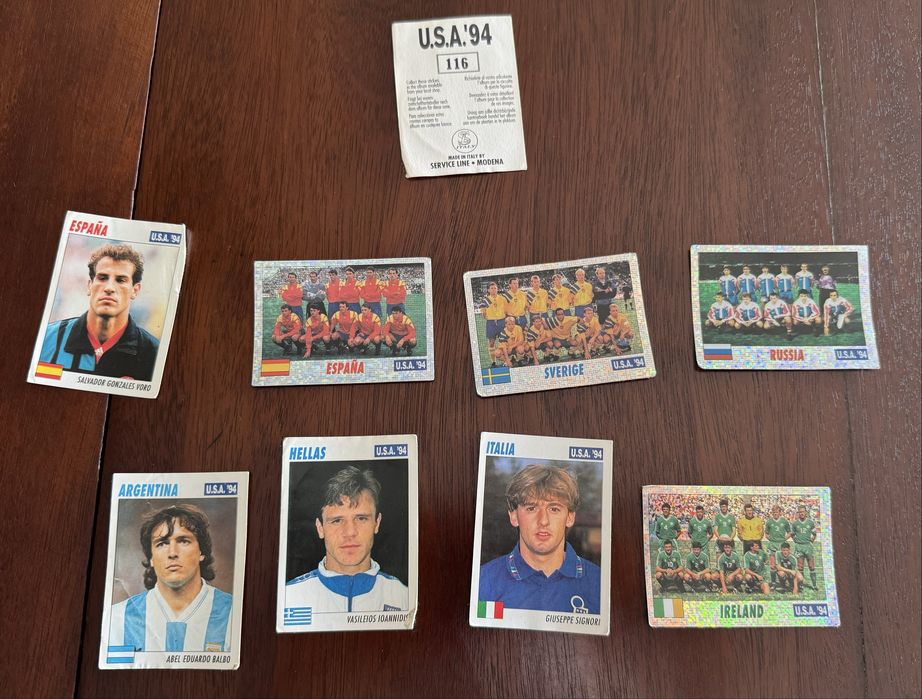 Cromos Mundial 94
