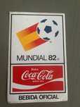Autocolante Coca Cola Mundial de Futebol 1982