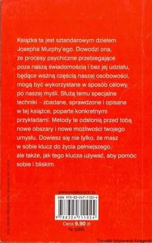 psychologia parapsychologia : Potega podswiadomości - Joseph Murphy