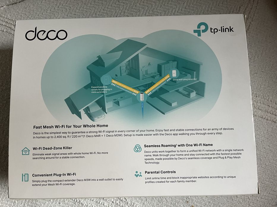 domowy system Wi-Fi Mesh TP-Link Deco M3 AC1200