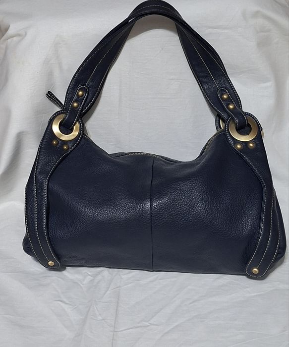 Шкіряна сумка-хобо