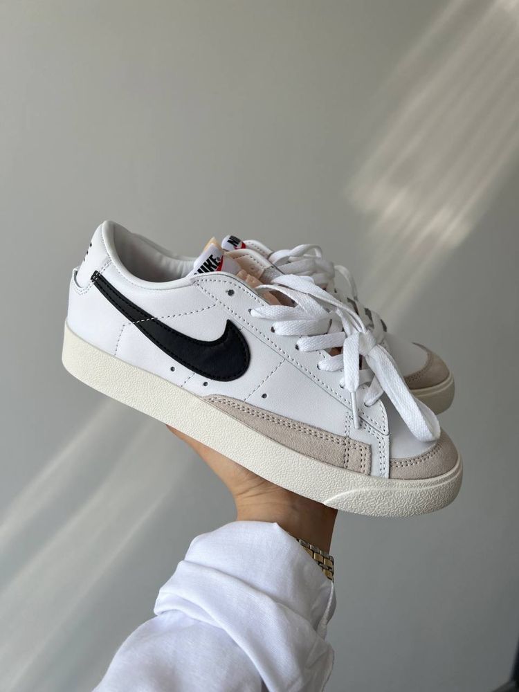 Кроссовки Nike Blazer Low White Black! Блейзеры! Топ продаж!