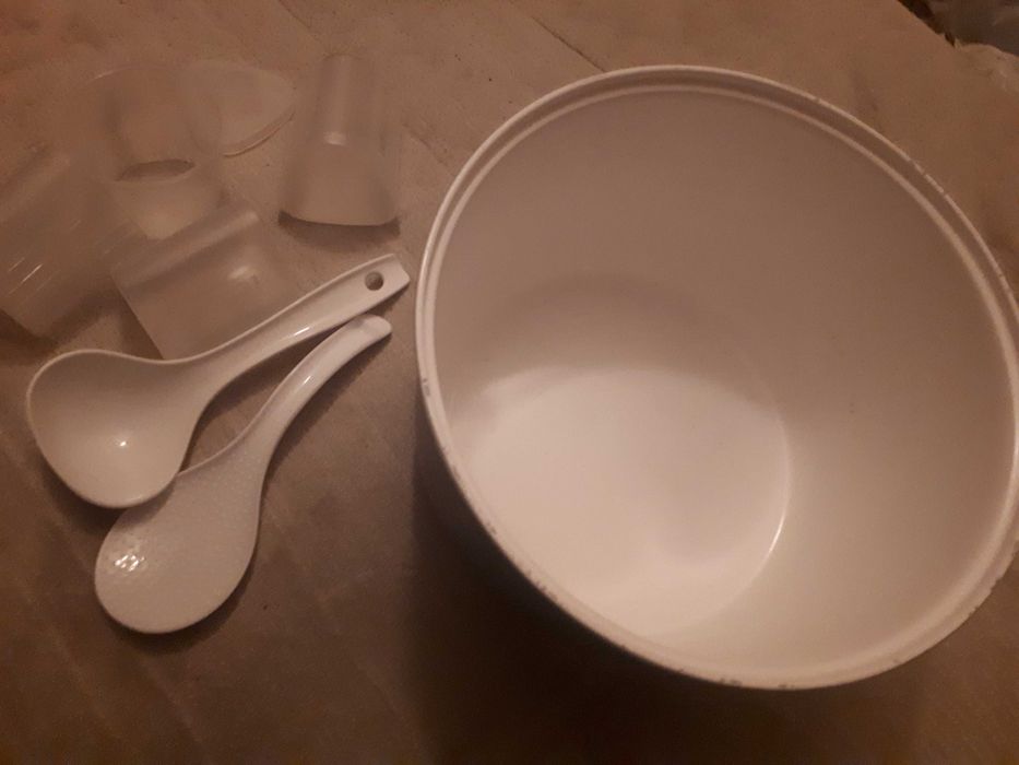 Чаша для мультиварки ідеал майже 23.2 см, висота 14.7 см ложки бонус
