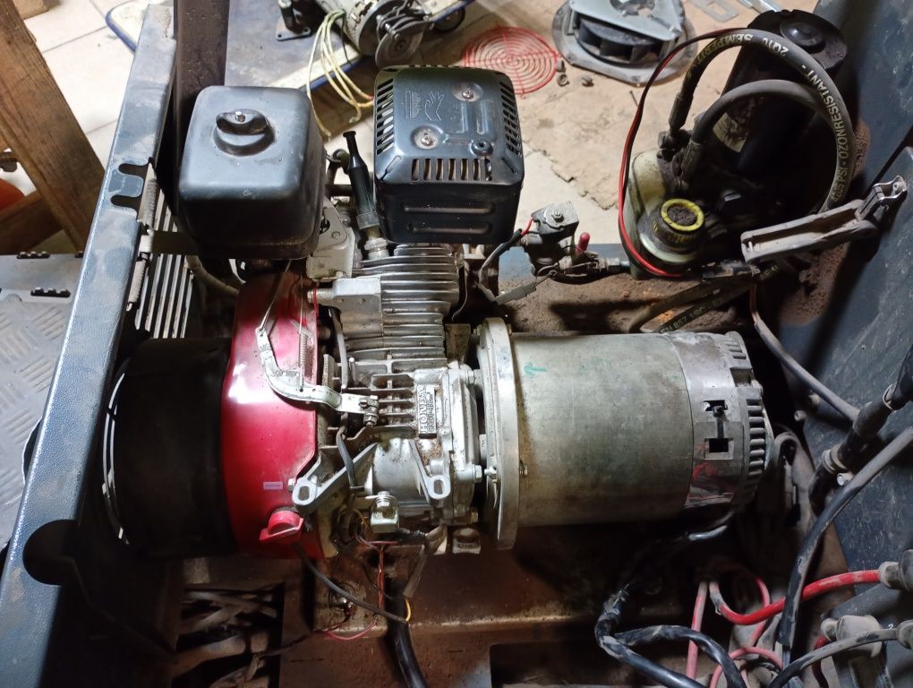 Silnik honda GX200 z prądnica Amer
