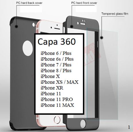 Capa 360 iPhone ( TODOS OS MODELOS )