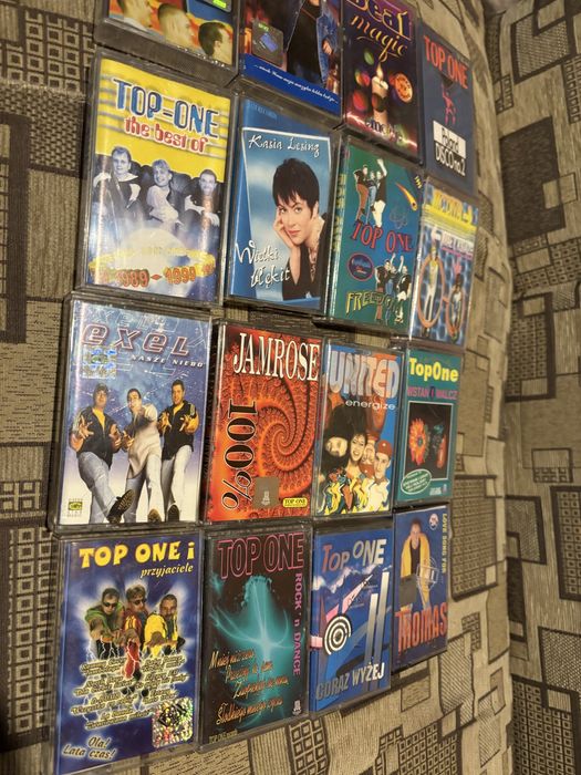 Polski Dance Top One najwieksze przeboje kaseta audio