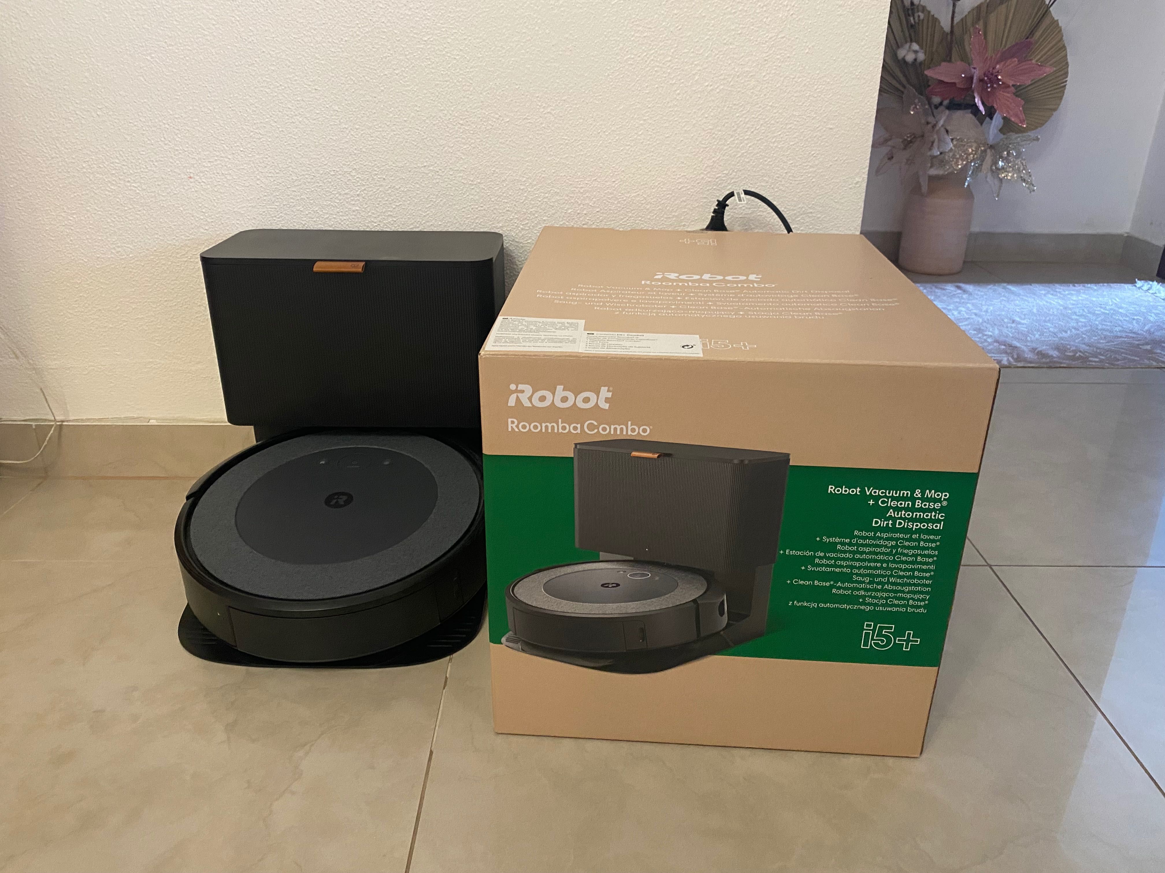 iRobot Roomba i5+ com base + extras