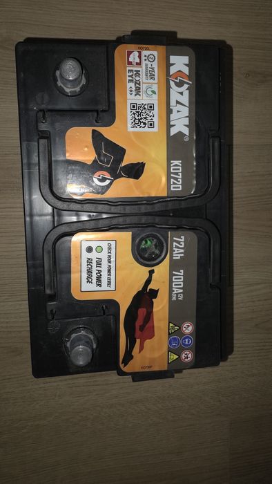Akumulator KOZAK 72AH 700A KO720