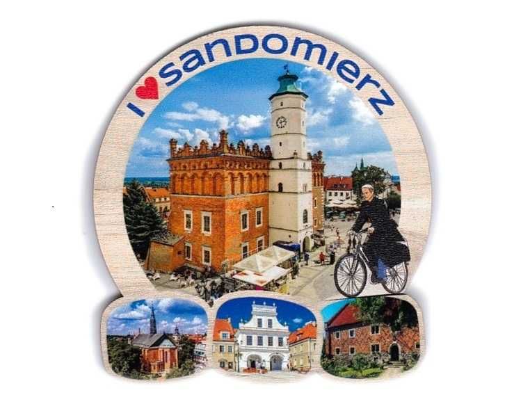 SANDOMIERZ Magnes na lodówkę D253