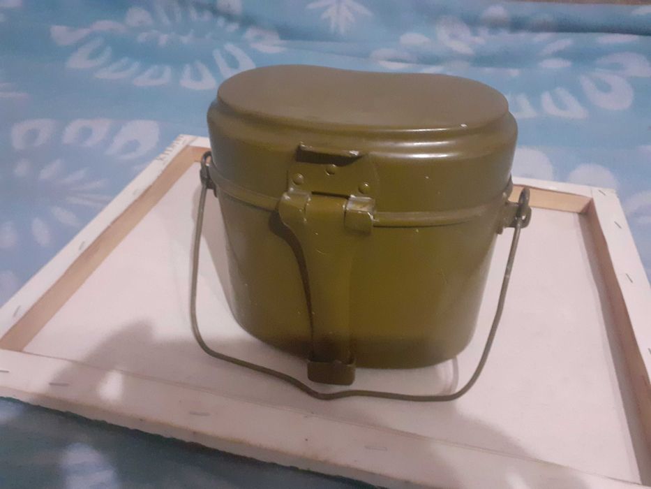 Котелок туристический - б/у.