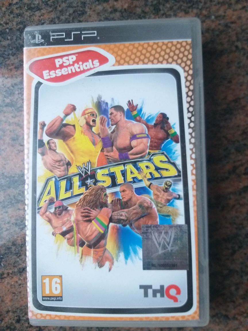 Gra WWE All Stars PSP Play Station Portable game psp wrestling fight