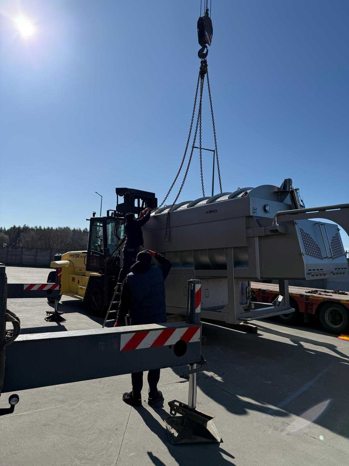 Wynajem wózek widłowy 10T - 16T / z operatorem / bez operatora