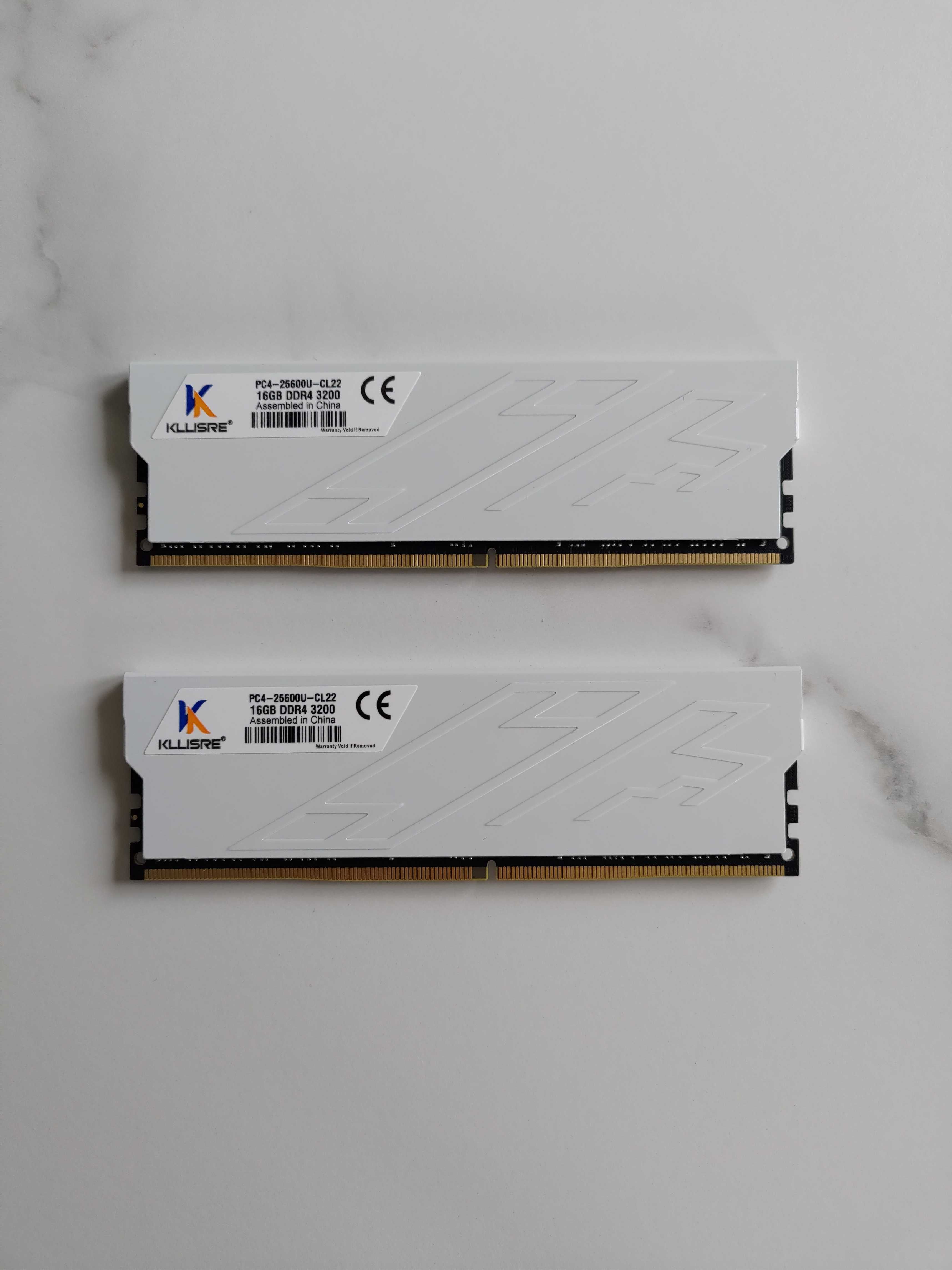 Pamięć RAM Kllisre DDr4 2 * 16GB 3200MHz Na Gwarancji, Prawie Nowa