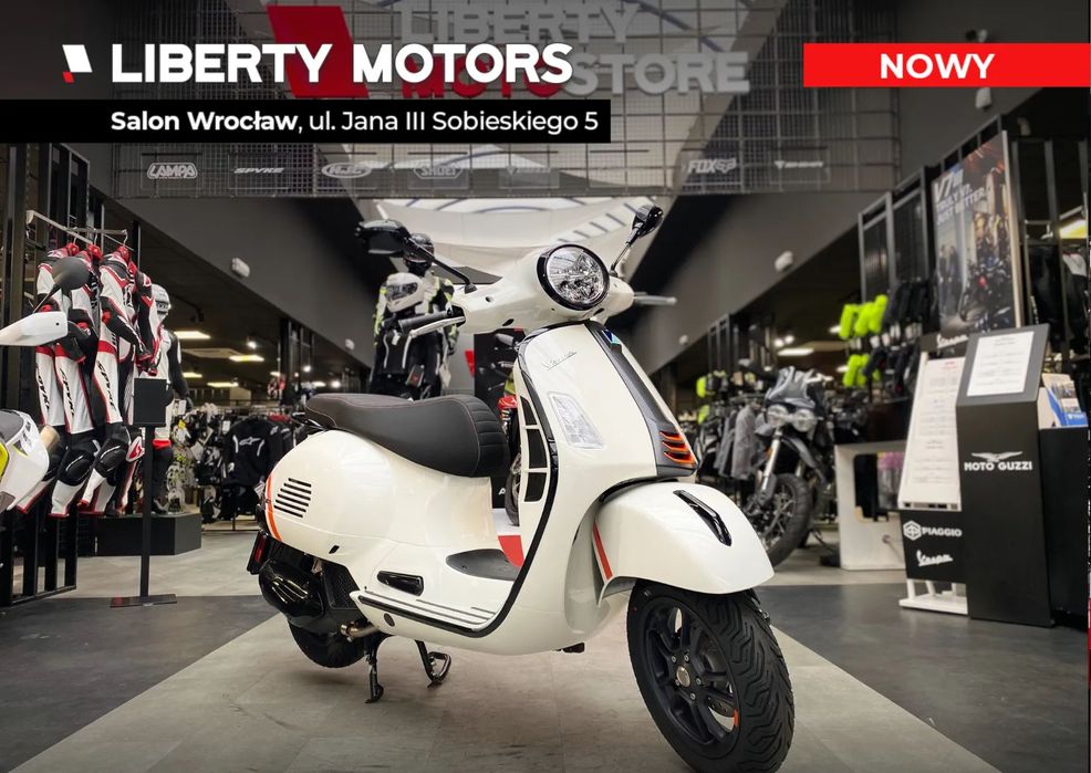 Vespa GTS Super 125 Sport//Wyprzedaż rocznika 2024 E5/ Liberty Motors Wrocław