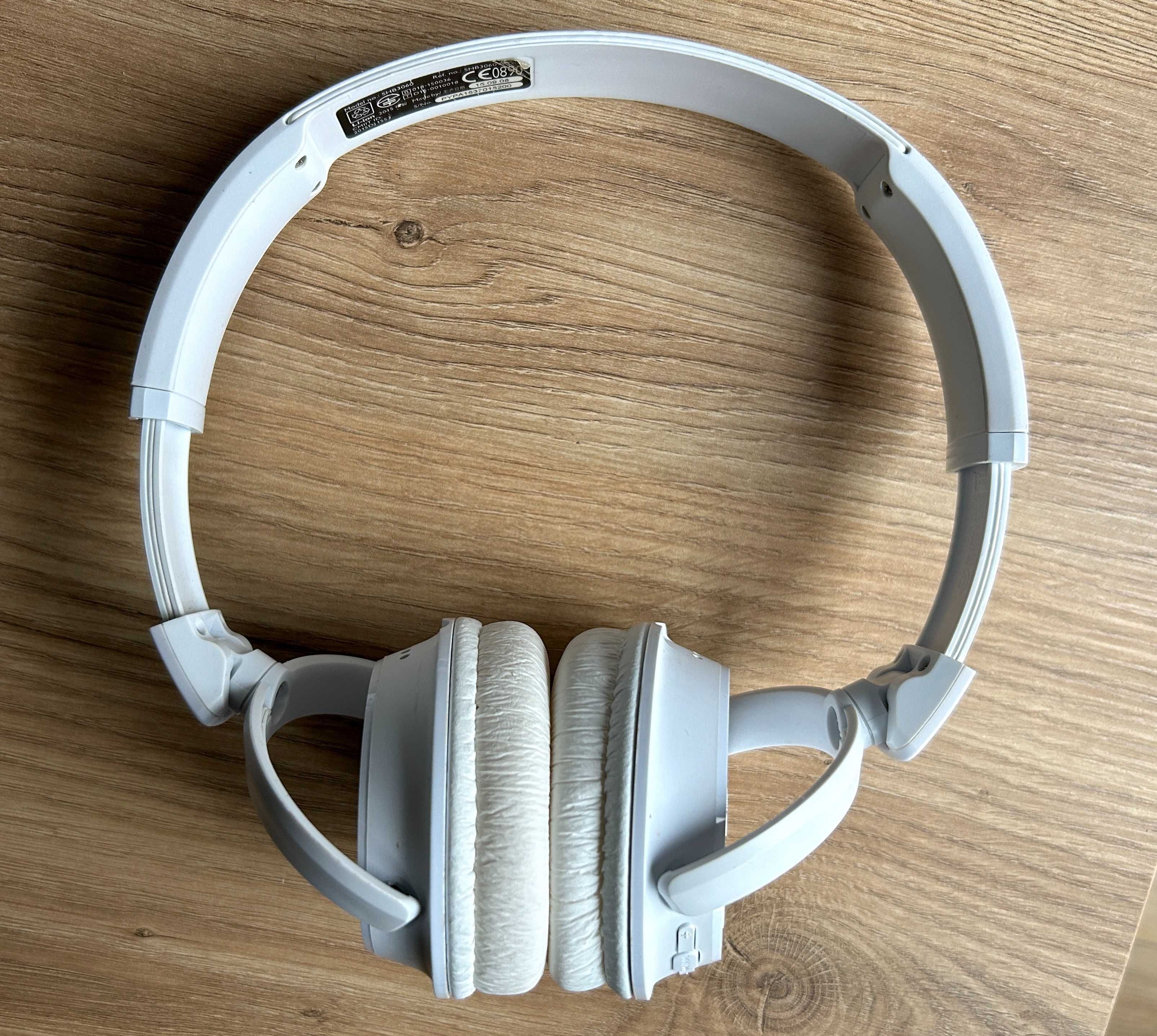 Philips 3185 Super Słuchawki Bezprzewodowe Bluetooth Z NFC Biały