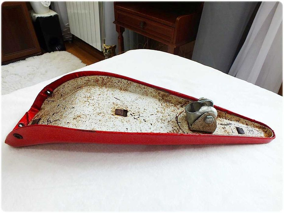 Oryginalne Czerwone Siodełko Bonanza Rower BMX Siodełko bananowe 70'