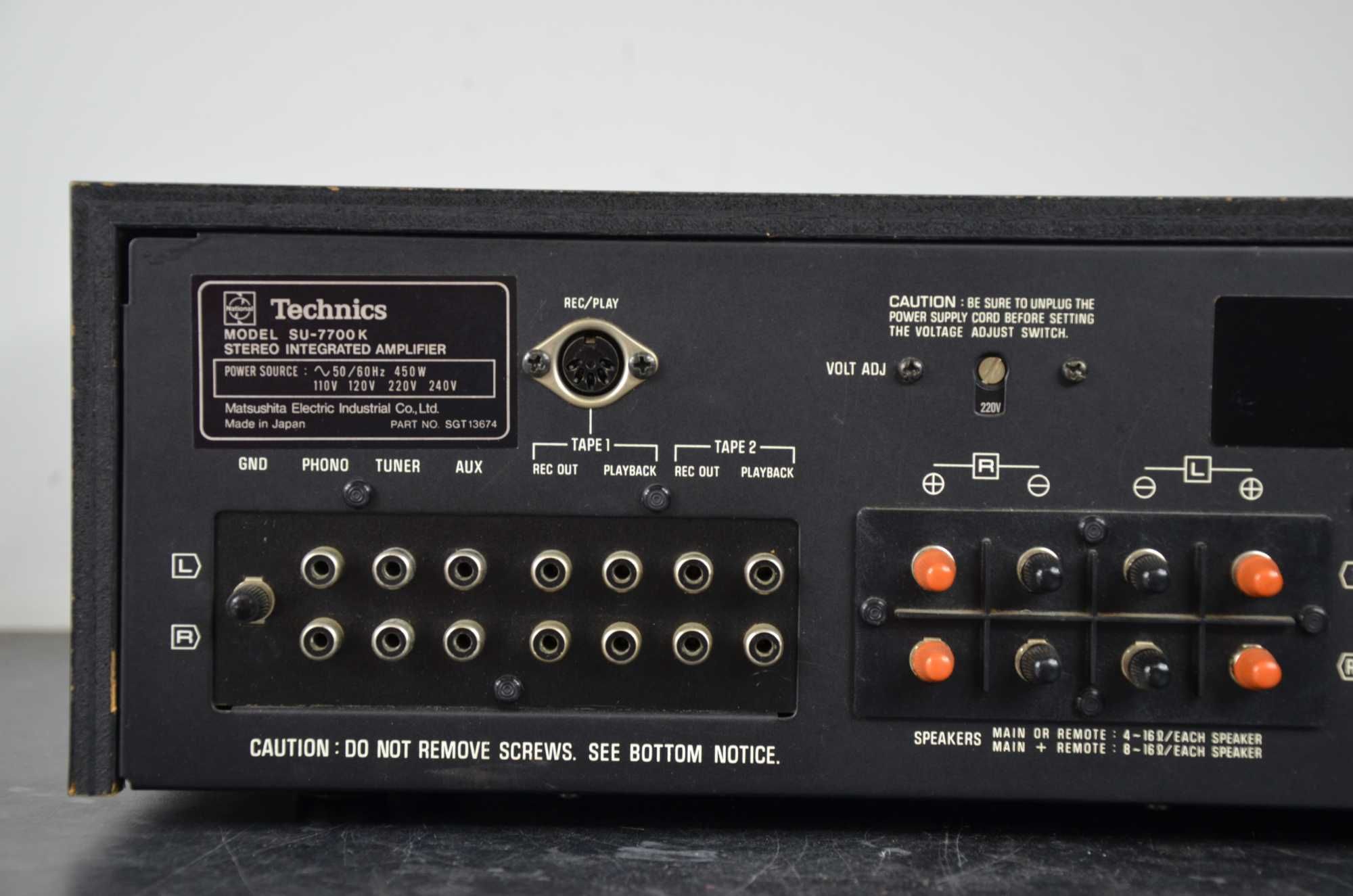 Wzmacniacz TECHNICS SU-7700K Okazja Oryginał Japan