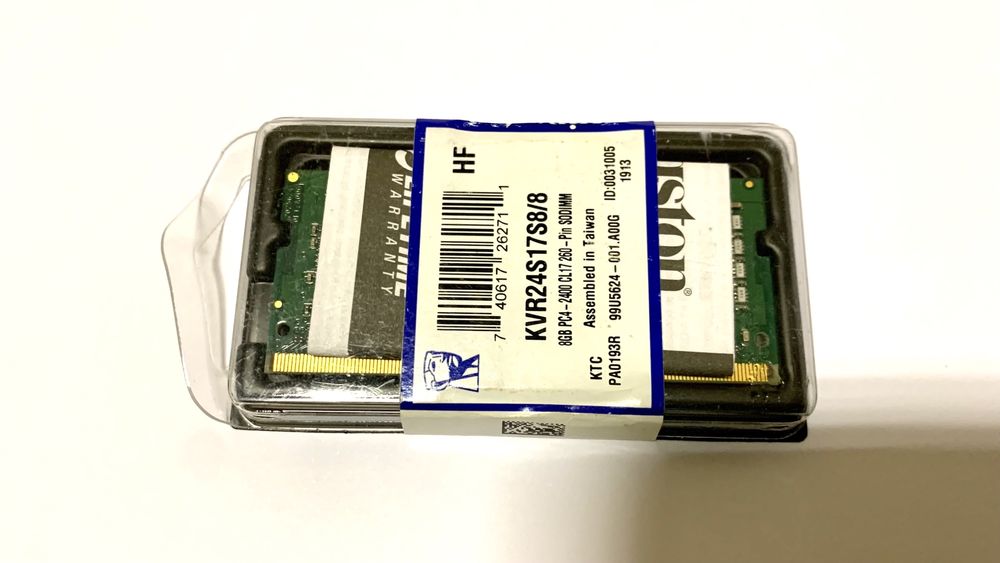 Оперативна пам'ять Kingston 8 GB SO-DIMM DDR4