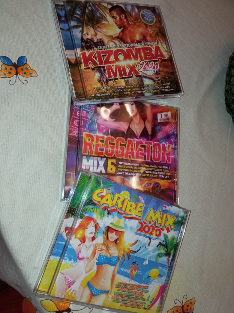 CDs 2020 Compilações -( Caribe; Reggaeton;Kizomba))