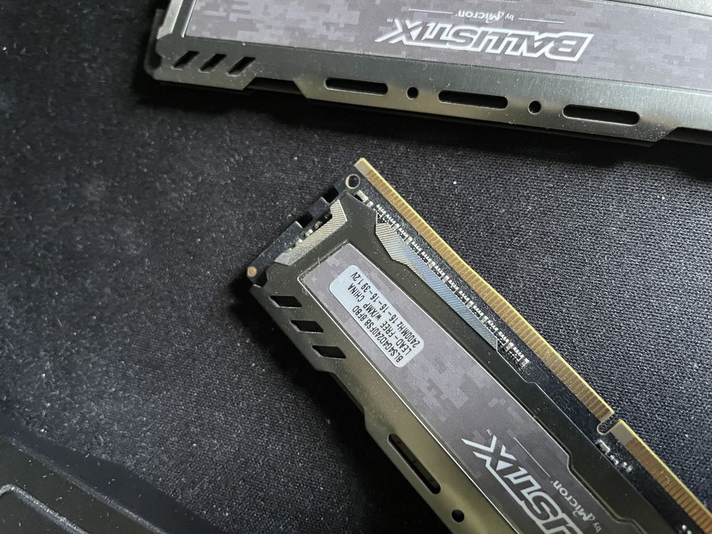 Ram Crucial Balistix DDR4 2400mhz 2x4gb