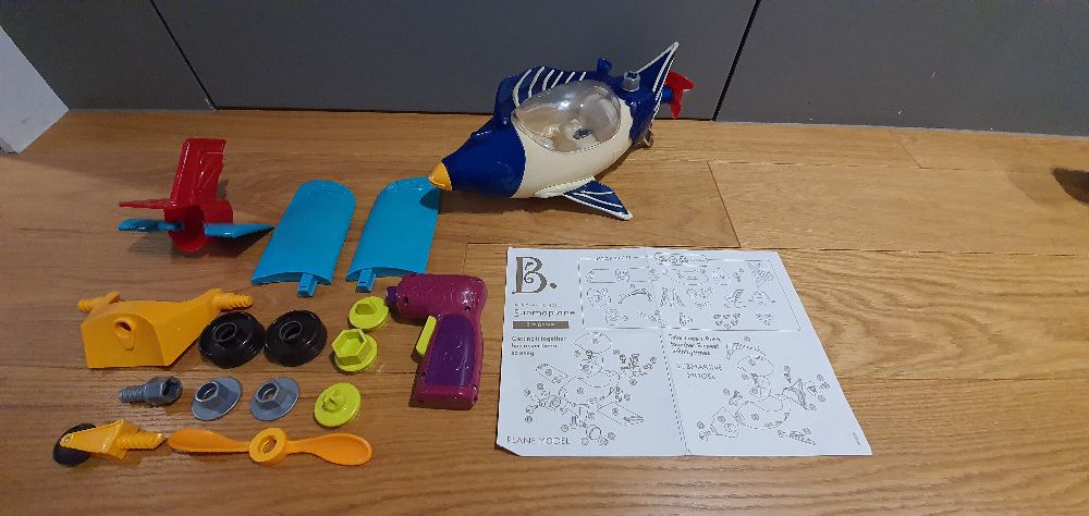 OKAZJA! Łódź podwodna/Samolot B-TOYS WYPRZEDAŻ ! Zestaw konstrukcyjny
