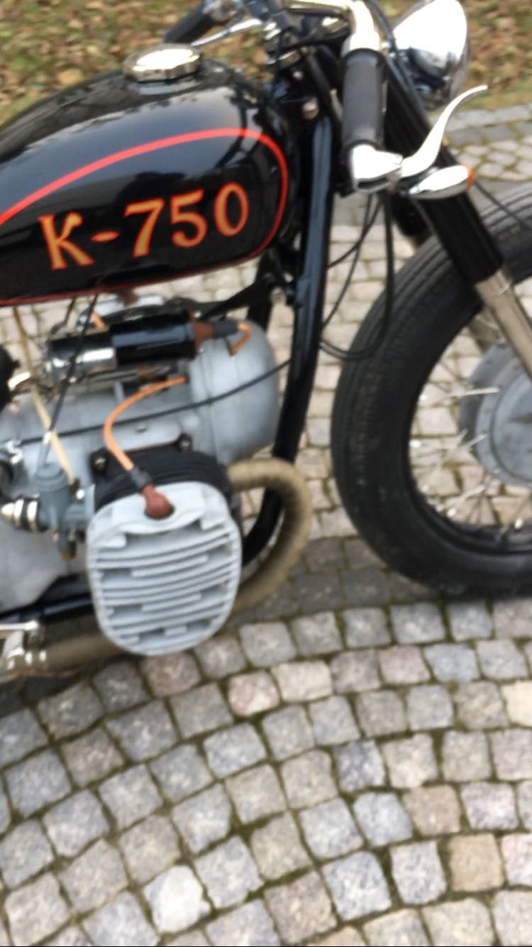 Мотоцикл К-750 1965року