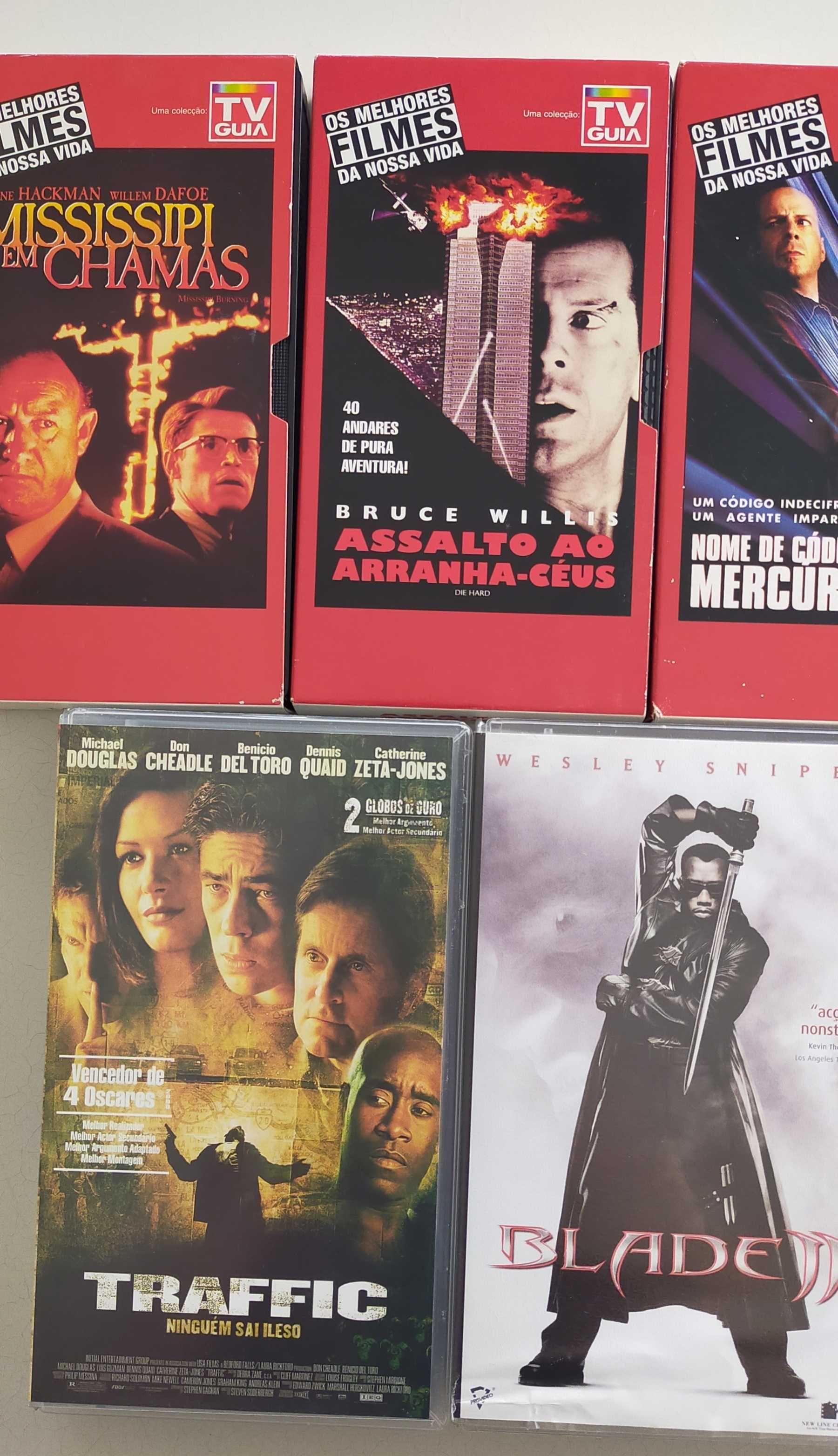 7 Cassetes Filmes em ótimas condições