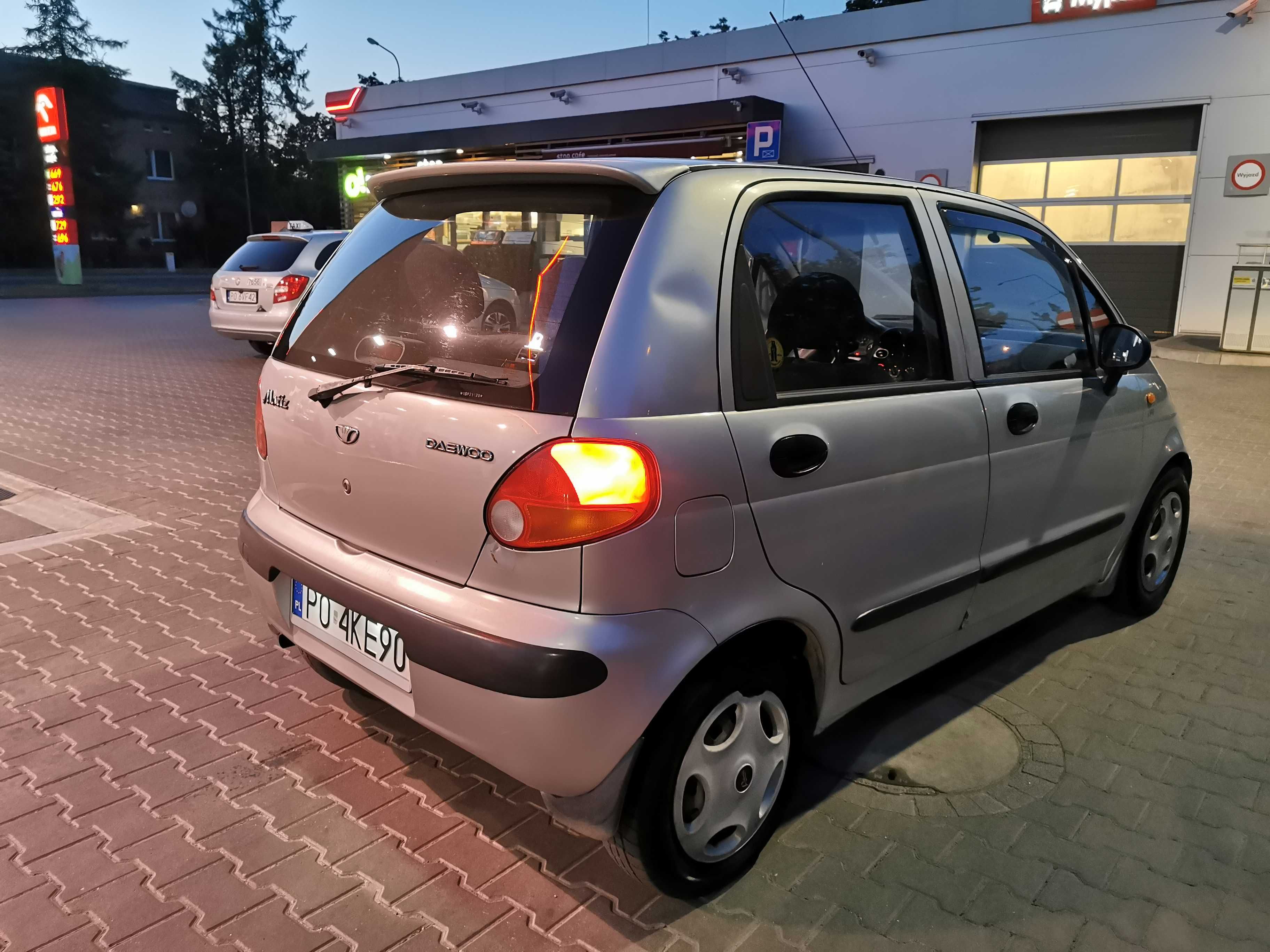 Daewoo Matiz 0,8 Gaz LPG Opłaty / przegląd do 2025r. stan dobry.