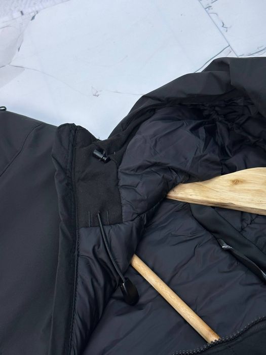 Чоловіча куртка Arcteryx Leaf Cold Wx Hoody чорна мілітарі велкро М,Л